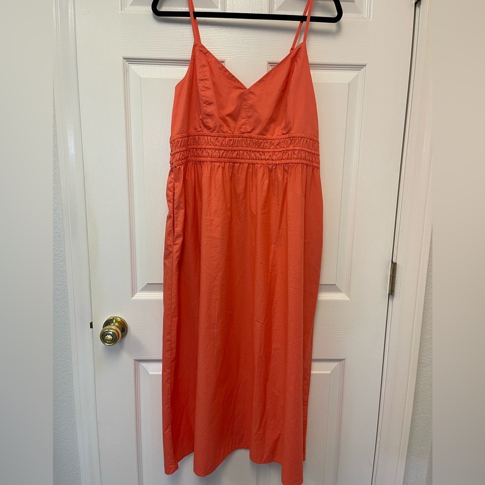 Old Navy Vibrant Orange Sundress